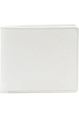 Maison Margiela Porte-carte en cuir à détails de coutures