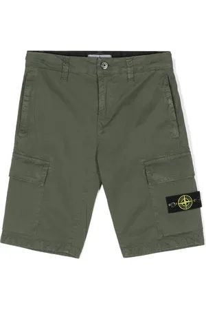 Stone Island Short cargo à motif Compass