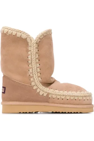 Mou Bottes à détail tissé