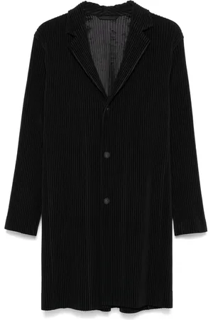 Issey Miyake Blazer à effet plissé