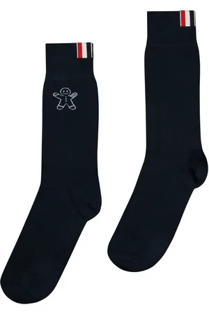 Thom Browne Chaussettes à motif en jacquard