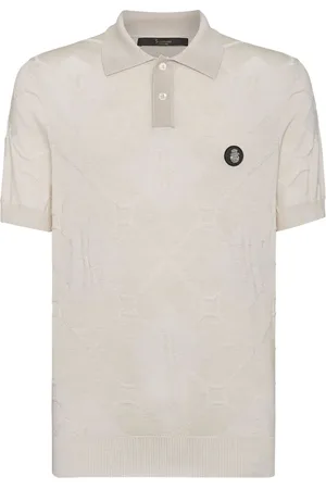 BILLIONAIRE Polo en maille intarsia