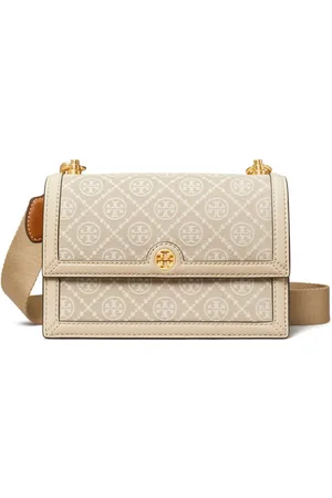 Tory Burch Petit sac porté épaule monogrammé