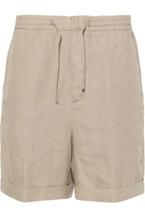 CANALI Short en tissu flammé