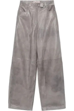 REMAIN Pantalon en cuir