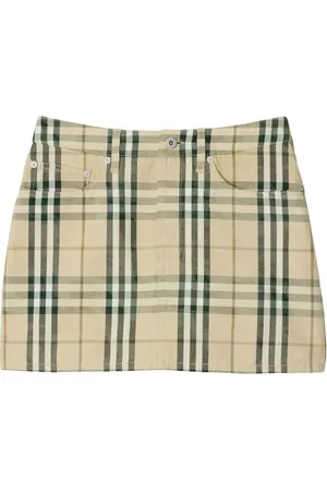 Burberry Minijupe à carreaux