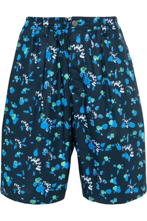 Marni Short Dripping à imprimé abstrait