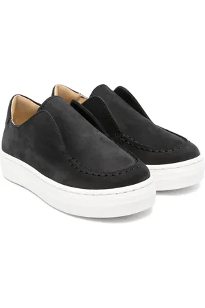 ANDREA MONTELPARE Mocassins en daim