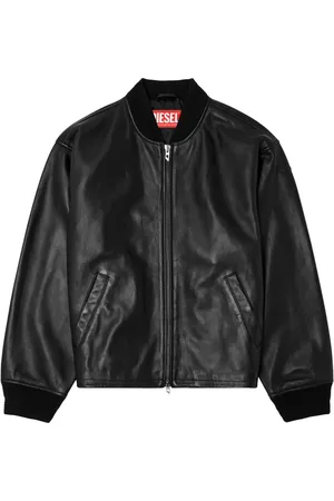 Diesel Veste L-Khat en cuir