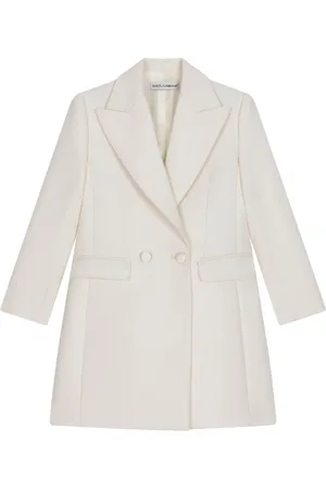 Dolce & Gabbana Manteau en laine vierge à boutonnière croisée