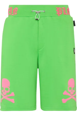 Philipp Plein Short de sport à imprimé graphique