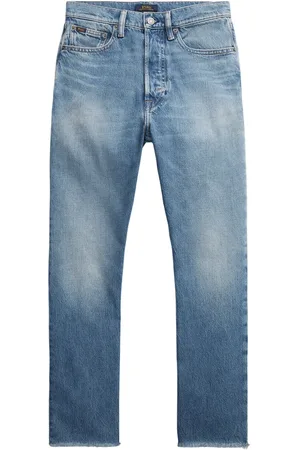 Ralph Lauren Jean court à taille haute