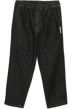 A Bathing Ape Jean à design plissé