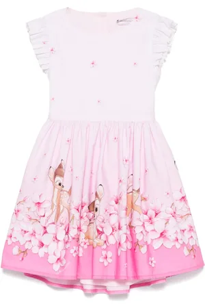 MONNALISA X Disney robe à imprimé Bambi