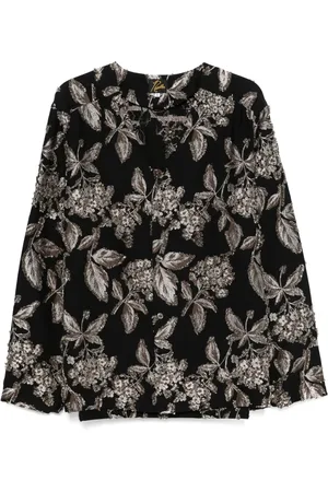Pins & Needles Chemise à fleurs en jacquard