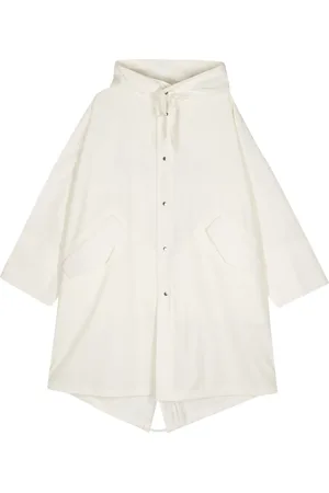 Jil Sander Manteau à logo imprimé