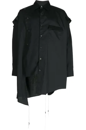 Sulvam Chemise asymétrique à manches longues