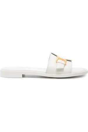 Chloé Claquettes Marcie en cuir