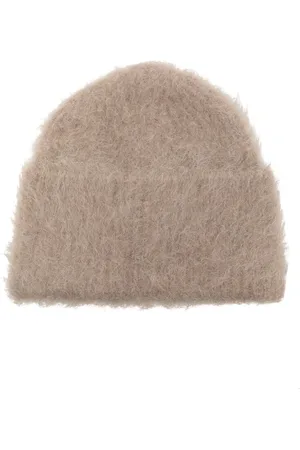 Totême Bonnet à effet brossé