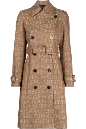 VERSACE Trench Allover en jacquard