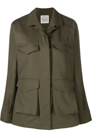 Totême Veste en coton à poches cargo
