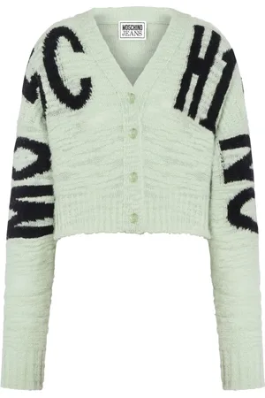 Moschino Cardigan en maille à coupe crop