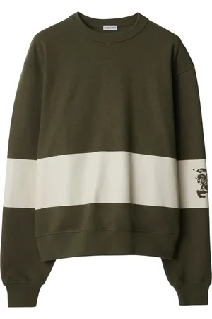 Burberry Pull en coton à rayures