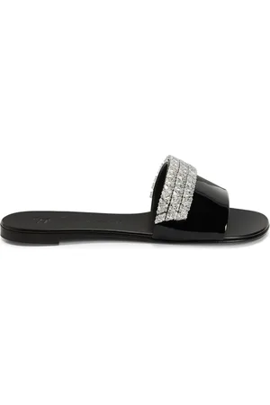 Giuseppe Zanotti Sandales Tesy à ornements strassés
