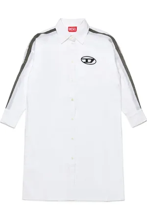 Diesel Robe-chemise à motif Oval D brodé