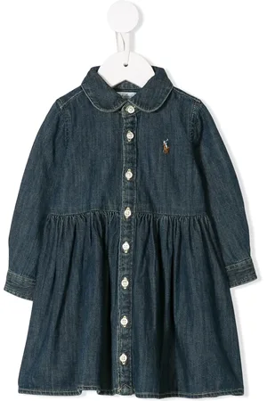 Ralph Lauren Denim shirt dress and bloomers set