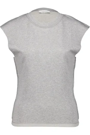 Paco rabanne T-shirt en coton à détail de chaîne