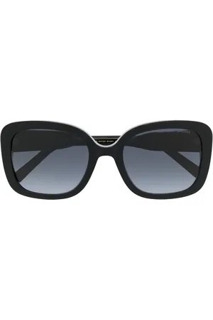 Marc Jacobs Lunettes de soleil carrées à plaque logo