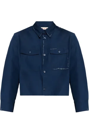 Marni Chemise à logo brodé