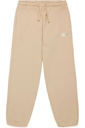 Diesel Pantalon de jogging à logo Oval D brodé