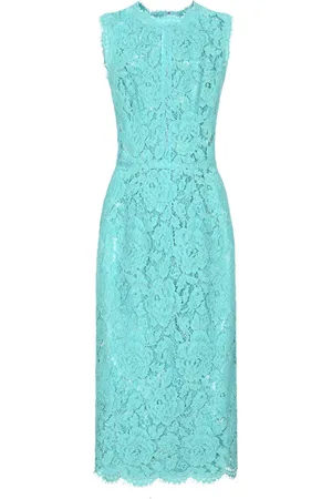 Dolce & Gabbana Robe en dentelle à design sans manches