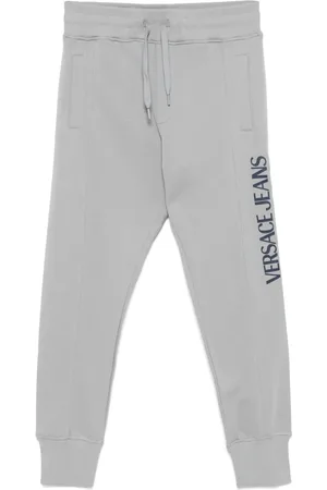 VERSACE Pantalon de jogging à logo imprimé