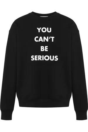 Moschino Sweat en coton à slogan imprimé