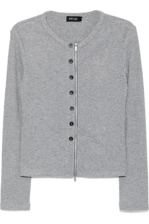 tout a coup Cardigan à fermeture zippée