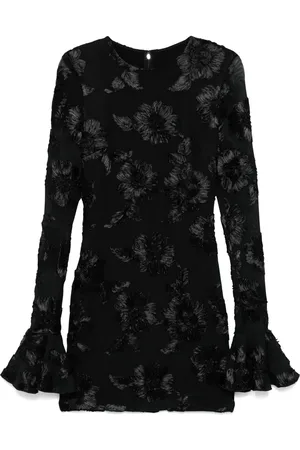 ROTATE Robe courte à motif floral brodé