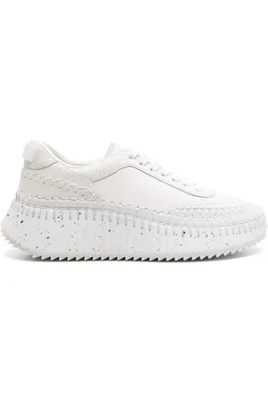 Chloé Baskets Nama à détails de surpiqûres
