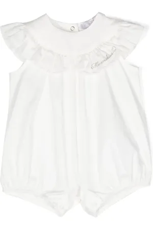 MONNALISA Body en coton à logo brodé
