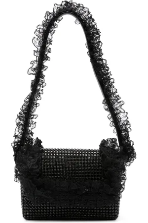 Self-Portrait Sac porté épaule à ornements en cristal