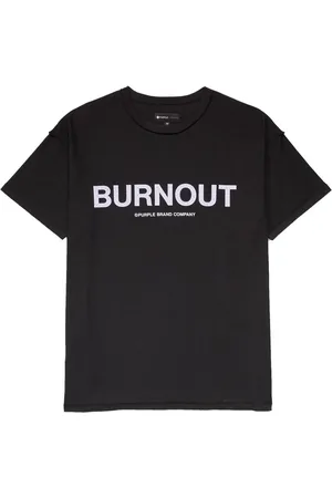 Purple Brand T-shirt en coton à logo imprimé