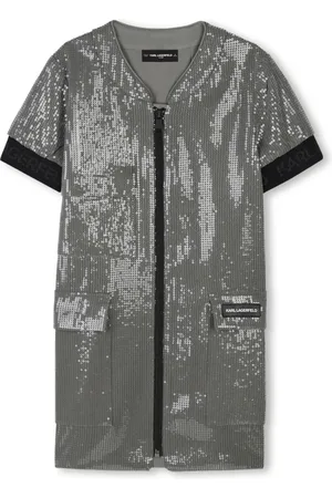 Karl Lagerfeld Robe mi-longue à sequins