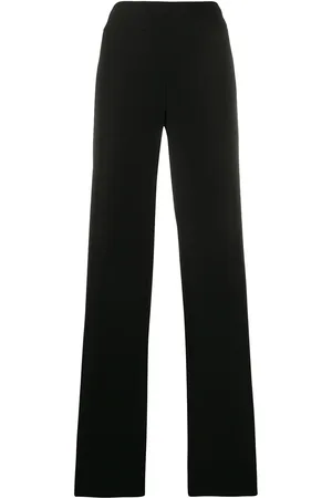 Emporio Armani Pantalon ample à taille haute