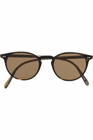 Oliver Peoples Lunettes de soleil Riley à monture ronde