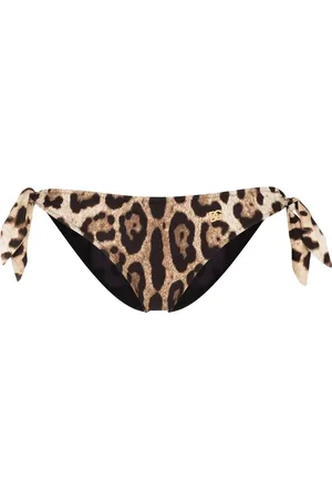 Dolce & Gabbana Bas de bikini à imprimé léopard
