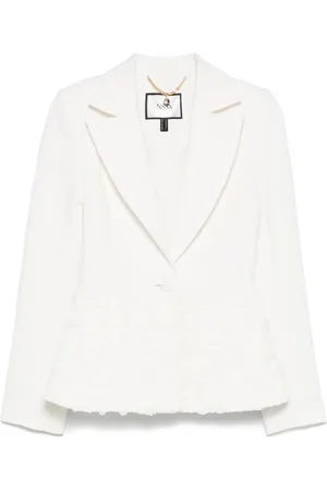 NISSA Blazer 3D Flowers à simple boutonnage