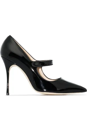 Manolo Blahnik Escarpins Campari 105 mm à bout pointu