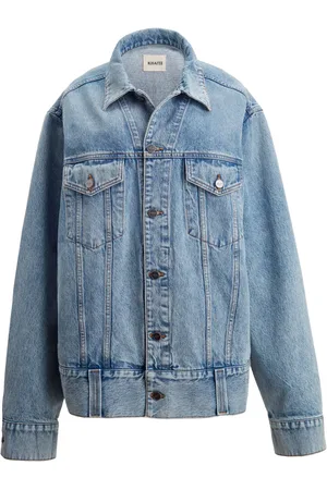 Khaite Veste Grizzo en jean
